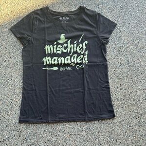 Warner Bros. Harry Potter Black and Green Tee